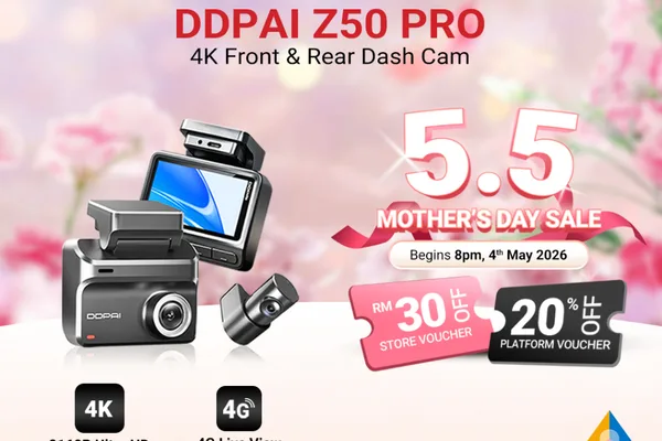 DDPAI Z50 Pro Malaysia — harga & review