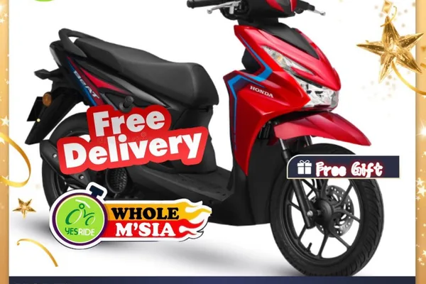 Honda Beat Malaysia 2026 — skuter 110cc eSP paling ringan