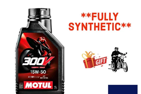 Motul 300V Racing 15W50 1L Malaysia — harga & review