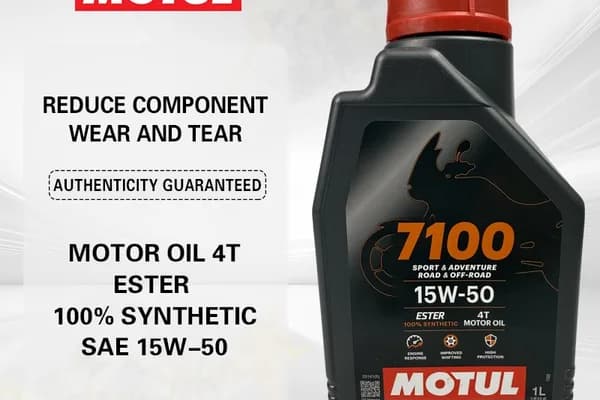 Motul 7100 4T 15W50 1L Malaysia — harga & review