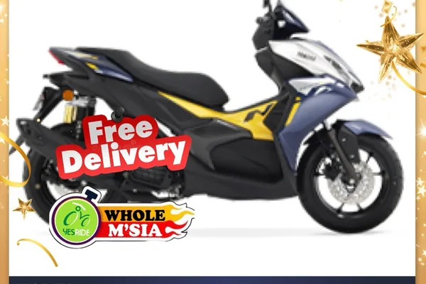 Yamaha NVX155 Malaysia 2026 — sport scooter 155cc VVA